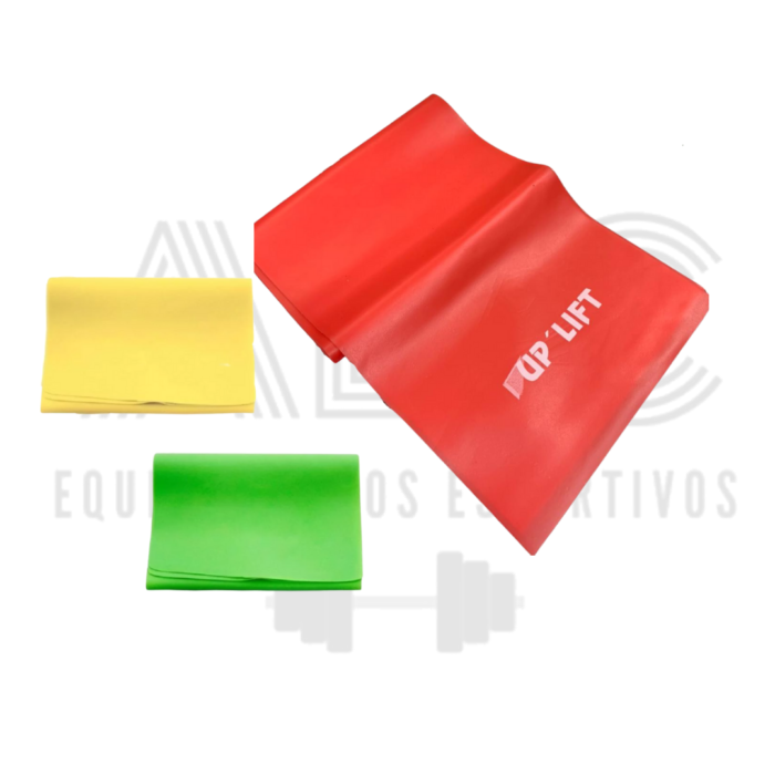 Kit com 3 faixas elásticas 1.20mx15cm - ADC