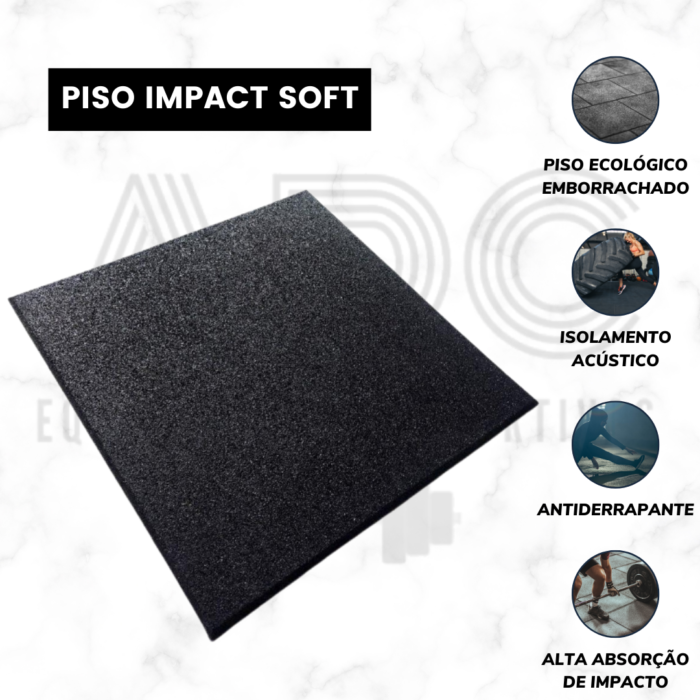 Piso Impact Soft 15mm 1x1m - ADC