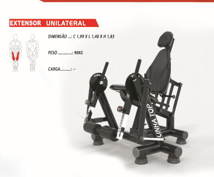 Extensor unilateral (Linha TOP) - ADC