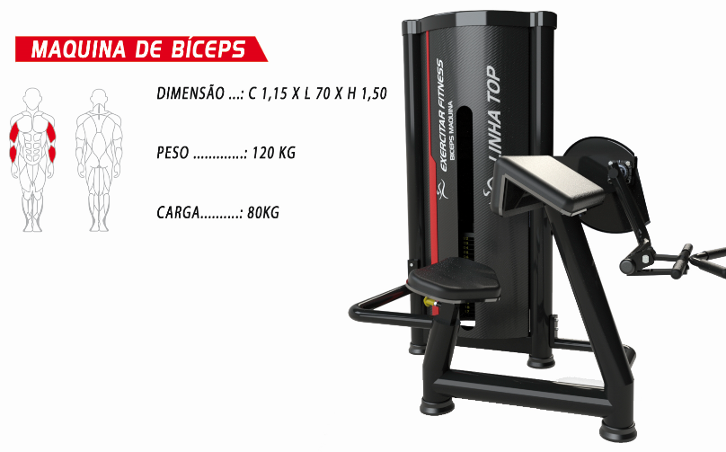 Máquina para bíceps - ADC