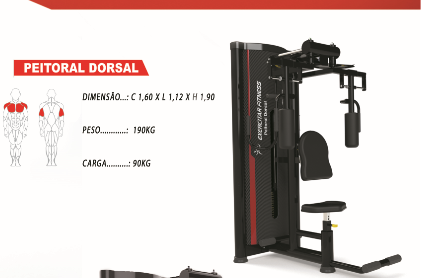 Voador peitoral/dorsal (Linha TOP) - ADC