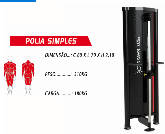 Polia Simples (Linha TOP) - ADC