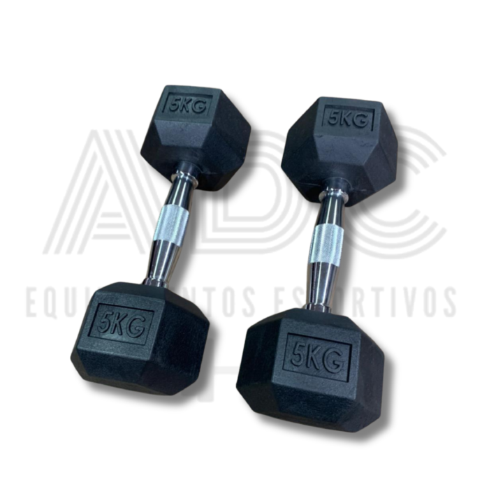 PAR HALTER 5KG SEXTAVADO INJETADO - ADC