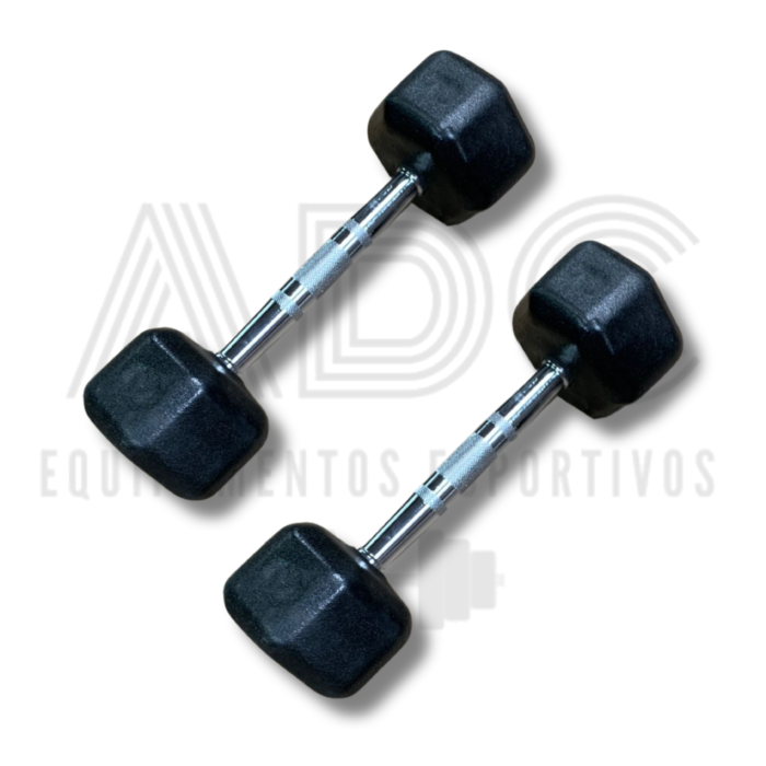 PAR HALTER 3KG SEXTAVADO TEXTURIZADO - ADC